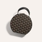 Goyard The Alto Hatbox Trunk Bag Black - Image 4